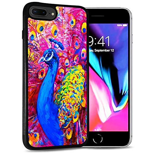 for iPhone 6  iPhone 6S  Durable Protective Soft Back Case Phone Cover  HOT12571 Peacock Paint