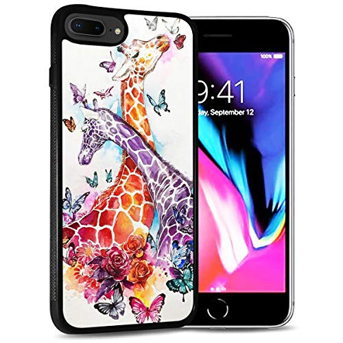 for iPhone 8  iPhone 7  iPhone SE 2  2020   Durable Protective Soft Back Case Phone Cover  HOT12437 Giraffe