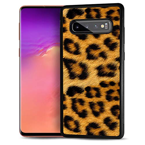 for Samsung S10   Galaxy S10 Plus  Durable Protective Soft Back Case Phone Cover  HOT12650 Leopard Pattern