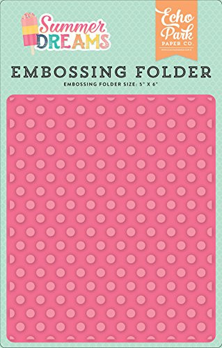 Echo Park Paper Company Embossing Folder  Sunny Dot