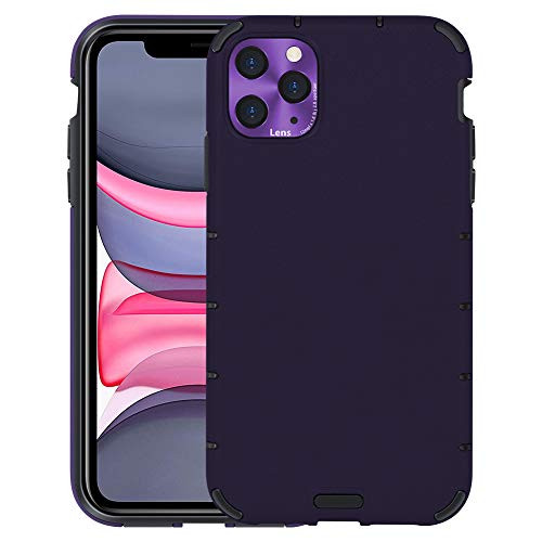 iPhone 11 Pro Max Case Purple Slim Defender Hard PC with Soft TPU Bumper Shell Shockproof Anti Scratch Protective Cover for iPhone 11 Pro Max 6 5 Inch 2019 iPhone 11 Pro Max Case Purple Slim Defender Hard PC with Soft TPU Bumper Shell Shockproof Anti Scratch Protective Cover for iPhone 11 Pro Max 6 5 Inch 2019