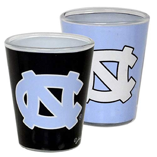 Jenkins Enterprises North Carolina Tar Heels Two Tone Shot Glass Jenkins Enterprises North Carolina Tar Heels Two Tone Shot Glass