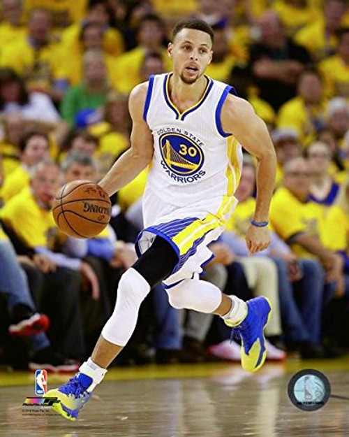NBA Stephen Curry Golden State Warriors 2016 Playoff Action Photo Size 8 x 10 NBA Stephen Curry Golden State Warriors 2016 Playoff Action Photo Size 8 x 10
