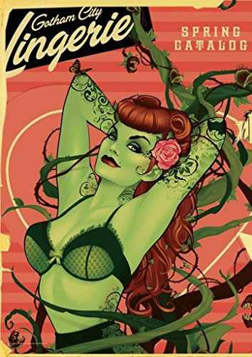 MightyPrint DC Comics Justice League (Bombshell Poison Ivy) Wall Art Next Generation Premium Print