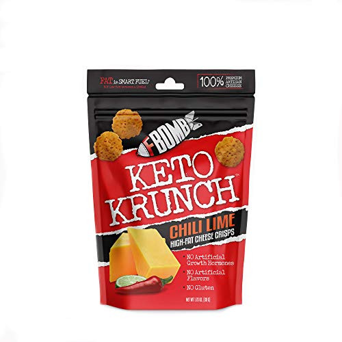 F BOMB Chili Lime Keto Crunch Cheese Crisps  1 75 OZ