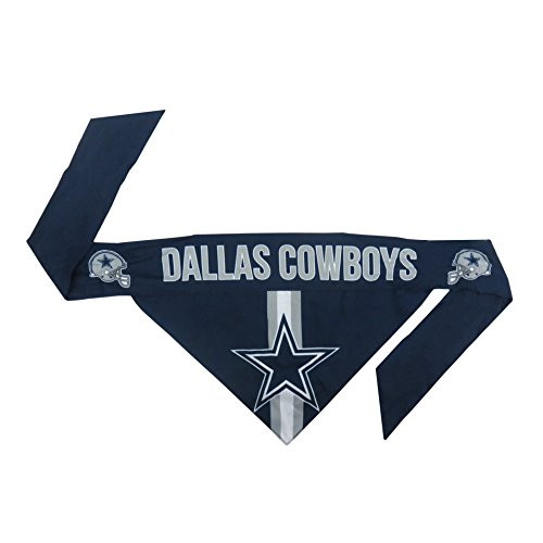 Littlearth NFL Dallas Cowboys Pet Bandanna  XL Blue X Large
