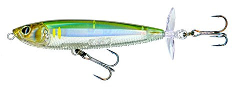 Yo Zuri 3DB Prop Topwater Lure  Prism Ayu  3 1 2 Inch