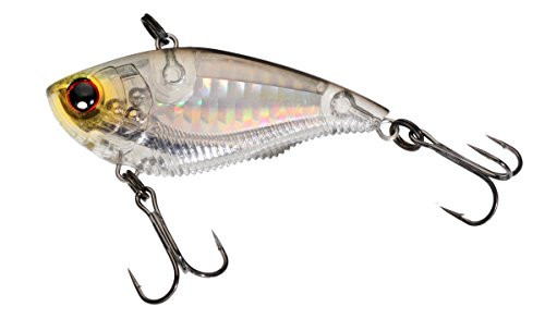 Yo Zuri 3DB Vibe Sinking Lure  Prism Silver Black  2 1 2 Inch