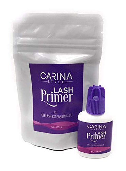 Lash Primer for Eyelash Extensions Glue Adhesive Pre treatment   Oil Remover   Eyelash Supplies  LASH PRIMER