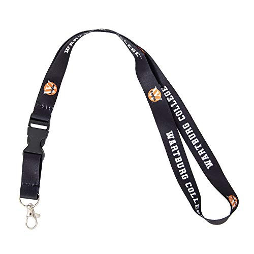 Wartburg College Knights NCAA Car Keys ID Badge Holder Lanyard Keychain Detachable Breakaway Snap Buckle