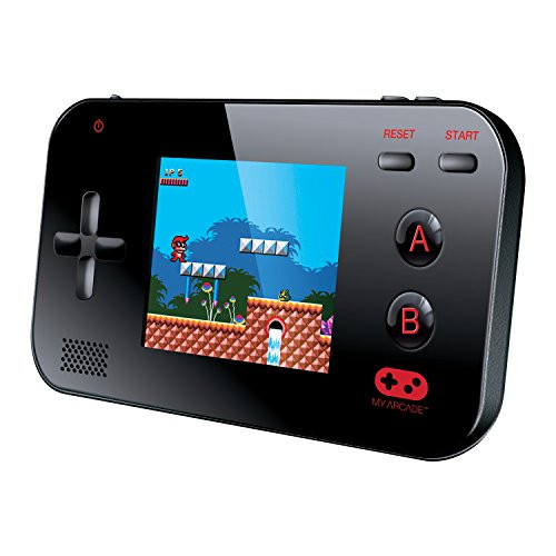 My Arcade Gamer V Portable Gaming System - 220 Built-in Retro Style Games and 2.4 LCD Screen  Black