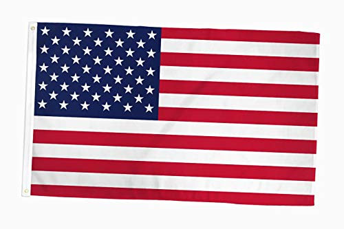 ALBATROS 3x5 Foot USA American Flag   Made of Durable 100D Polyester   Two Brass Grommets