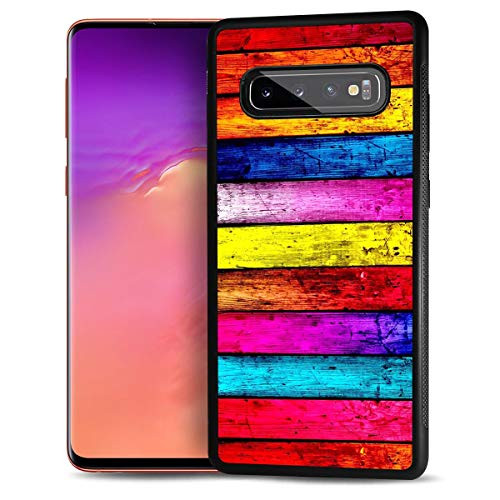 for Samsung S10e  Galaxy S10e  Durable Protective Soft Back Case Phone Cover  HOT12043 Rainbow Timber