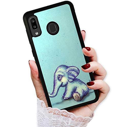 for Samsung Galaxy A20  A30  Durable Protective Soft Back Case Phone Cover  HOT12121 Baby Elephant