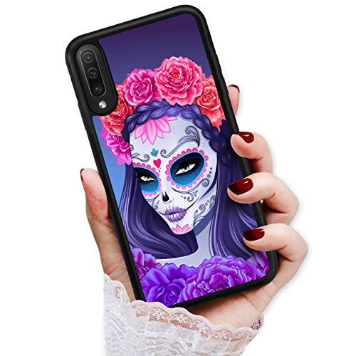for Samsung Galaxy A50  A50S  Durable Protective Soft Back Case Phone Cover  HOT12160 Sugar Skull