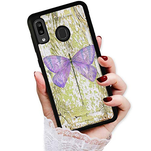 for Samsung Galaxy A10e  Durable Protective Soft Back Case Phone Cover  HOT12168 Dragonfly