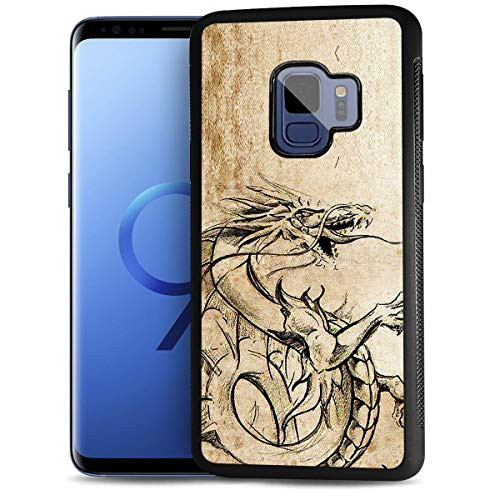 for Samsung S9  Galaxy S9  Durable Protective Soft Back Case Phone Cover  HOT13137 Dragon