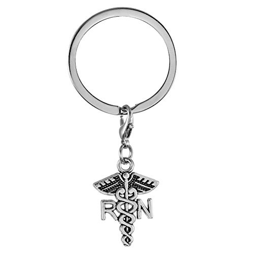 RN Nurse Gifts Medical Caduceus Keychain Women Men Jewelry for Graduation Brithday Christmas RN Nurse Gifts Medical Caduceus Keychain Women Men Jewelry for Graduation Brithday Christmas