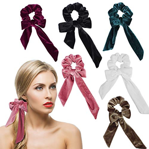 Semato 6 Pieces Velvet Scrunchies Color Bow Scrunchies Chiffon Flowers Elastic Hair Bands Hair Scrunchies Hair Chiffon Elastic Hair Bands Scrunchy Hair Ties Ropes Accessories for Women Girls Semato 6 Pieces Velvet Scrunchies Color Bow Scrunchies Chiffon Flowers Elastic Hair Bands Hair Scrunchies Hair Chiffon Elastic Hair Bands Scrunchy Hair Ties Ropes Accessories for Women Girls
