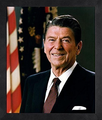 President Ronald Reagan - Official Portrait - Framed 8x10 Photo