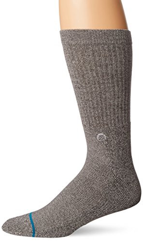 Stance Men s ICON Crew  Gray  MEDIUM