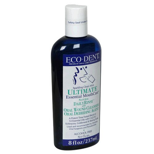Eco  Dent Daily Rinse Ultimate Essential Mouth Care  Sparkling Clean Mint  8 fl oz  237 ml