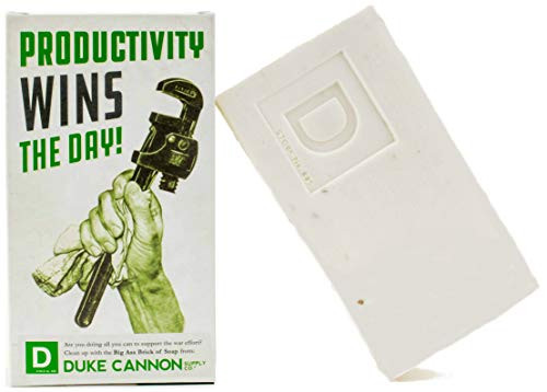 Duke Cannon WWII Era Big Brick of Soap for Men   Productivity  10oz  Limited Edition