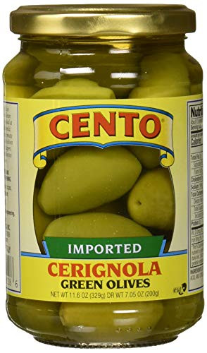 Cento Cerignola Olives  11 6 Ounce