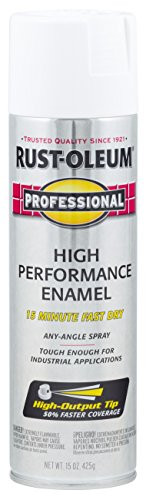 Rust Oleum 7592838 Enamel Spray Paint  15 Oz  Gloss White