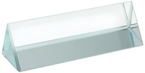 GSC International 4 90971 Glass Equilateral Prisms  25 mm x 75 mm