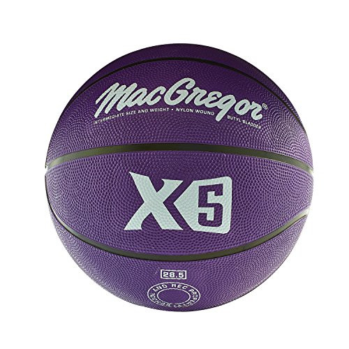 MACGREGOR Intermediate Size Multicolor Basketball  Purple