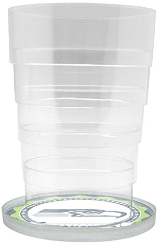NFL Seattle Seahawks Glass Drink Dispenser   Sun Tea Jar  5 Liter