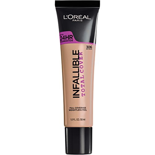 L Oreal Paris Infallible Total Cover Foundation  Buff Beige  1 fl  oz