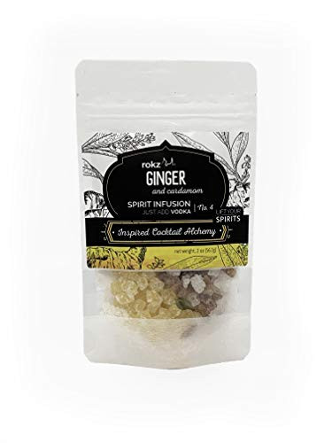 Rokz Ginger Cardamom Spirit Infusion Blend for Cocktails