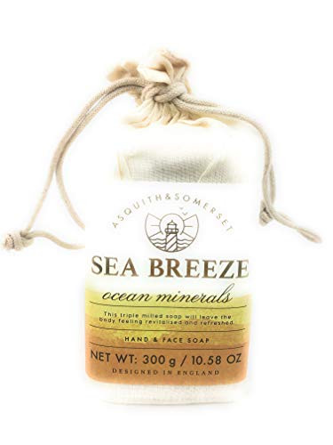 Asquith   Somerset Sea Breeze Ocean Minerals Hand   Faced Soap 10 58 OZ
