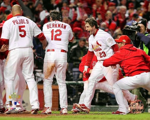 Photo File David Freese St Louis Cardinals 2011 World Series Walk Off Home Run Celebration 2 Photo File David Freese St Louis Cardinals 2011 World Series Walk Off Home Run Celebration 2