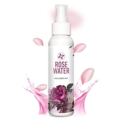 Rose Water Spray for Face Best uses for Facial Toner Rose Water Toner Rose Water for Hair Alcohol Free Spray for Naturally Hydrating 4 05 Fl oz Rose Water Spray for Face Best uses for Facial Toner Rose Water Toner Rose Water for Hair Alcohol Free Spray for Naturally Hydrating 4 05 Fl oz
