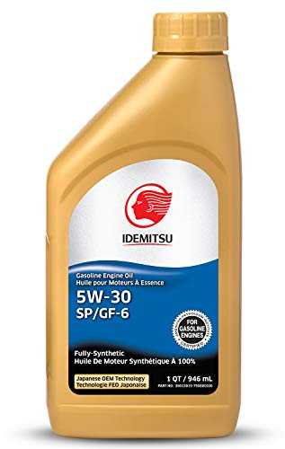 Idemitsu Full Synthetic 5W 30 Engine Oil SP GF 6 1 Quart  30013015 75000C020