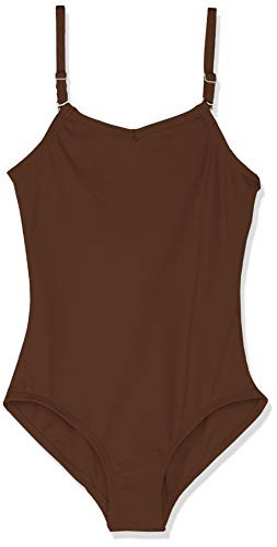 Capezio Girls  Little Camisole Leotard w Adjustable Straps  Espresso Intermediate