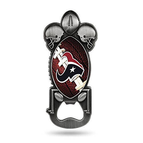 NFL Rico Industries Magnetic Metal Bottle Opener Party Starter Houston Texans NFL Rico Industries Magnetic Metal Bottle Opener Party Starter Houston Texans