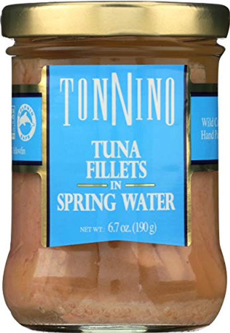 Tonnino Tuna Fillet in Water  6 7 oz