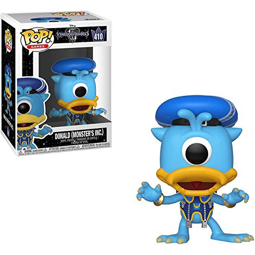 Funko Donald: Kingdom Hearts x POP! Disney Vinyl Figure & 1 PET Plastic Graphical Protector Bundle [#410 / 34059 - B]