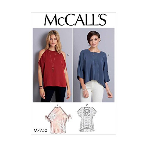 McCall s Patterns Misses  Tops Sewing Pattern  ZZ  LRG XLG XXL
