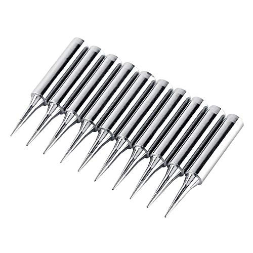 Yosoo Health Gear 10pcs Iron Tips  Soldering Tips  Solder Iron Tip Station Tool 900M T I  Suitable for 936  937 Soldering Station  Fits The Alarm Fob of a Car