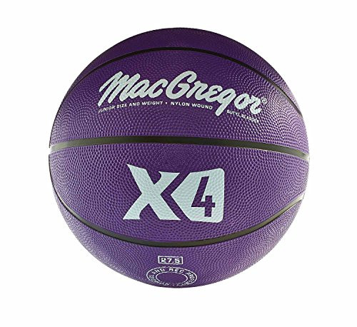 MacGregor Multicolor Basketballs  Junior Size  Purple