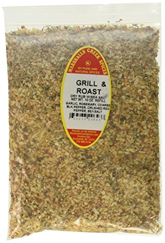 Marshalls Creek Spices Kosher Low Salt Grill   Roast Dry Rub With Sea Salt Refill  10 Ounce