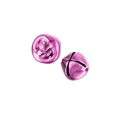 uxcell Jingle Bells 8mm 0 31 Inch 200pcs Craft Bells Bulk DIY Bells for Christmas Festival Decoration Party Home Light Pink uxcell Jingle Bells 8mm 0 31 Inch 200pcs Craft Bells Bulk DIY Bells for Christmas Festival Decoration Party Home Light Pink