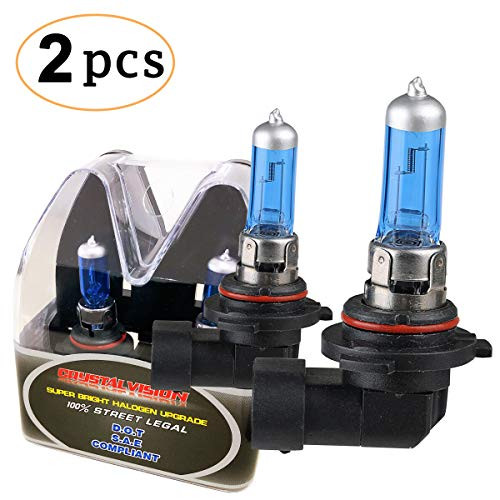 CK FORMULA  Pair  9006 HB4 Halogen Headlight Bulbs  Low Beam  12V 100W 5000K Super White