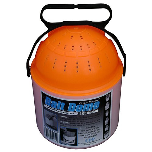 Challenge 50284 2 Quart Bait Dome  White blue