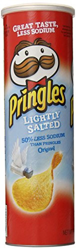 Pringles Lightly Salted Chips  5 68 Ounce